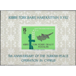 Turkų Kipro pašto ženklai (1979). Nepriklausomybės sukaktis