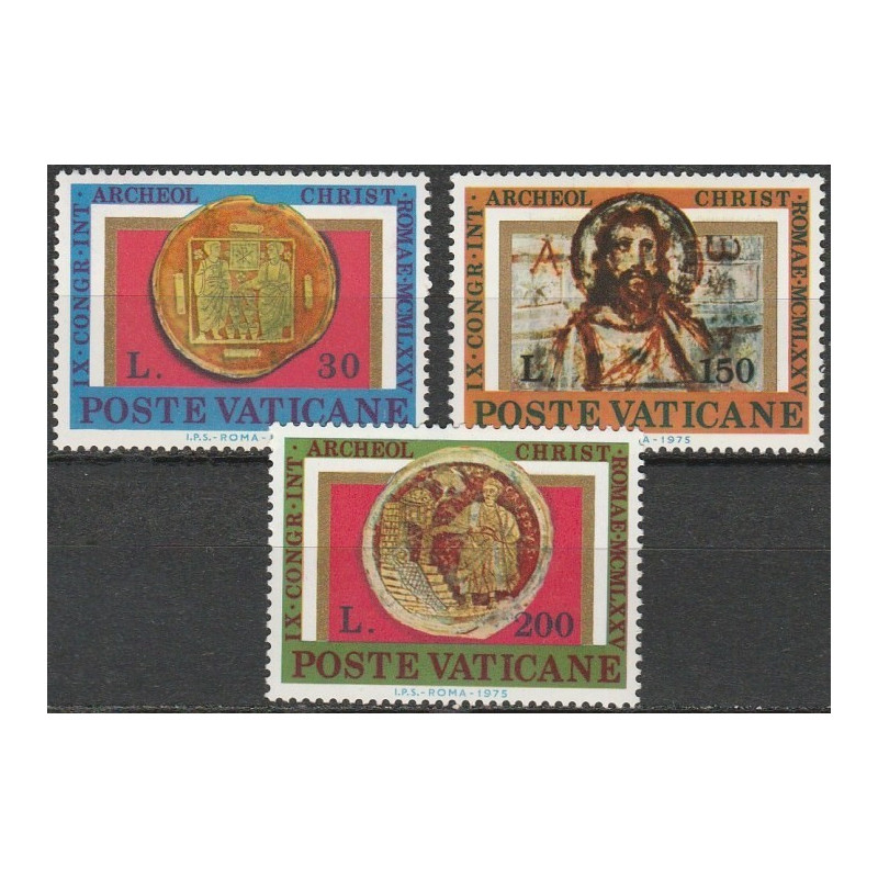 Vatikano pašto ženklai (1975). Krikščioniškoji archeologija