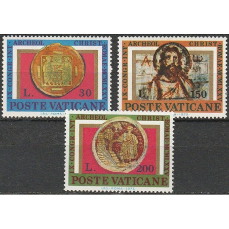 Vatikano pašto ženklai (1975). Krikščioniškoji archeologija