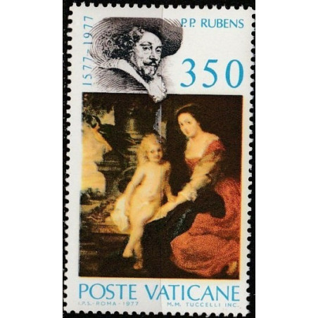 Vatican stamps (1977) for sale. Rubens paintings
