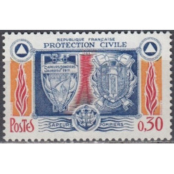 Prancūzijos pašto ženklai (1964). Ugniagesiai