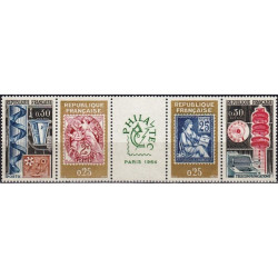 Prancūzijos pašto ženklai (1964). Filatelijos paroda