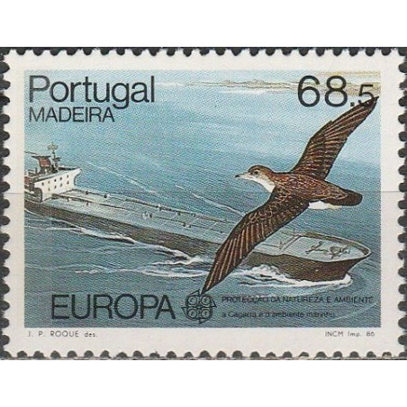 Madeiros pašto ženklai (1986). Aplinkos apsauga: vandens paukščiai
