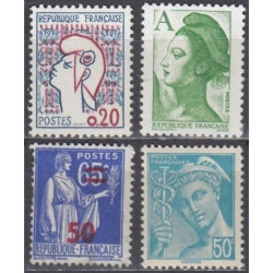 Prancūzijos pašto ženklai (1976). Nacionaliniai veikėjai