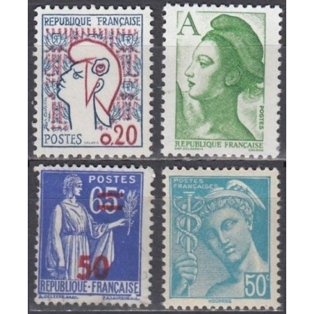 Prancūzijos pašto ženklai (1976). Nacionaliniai veikėjai