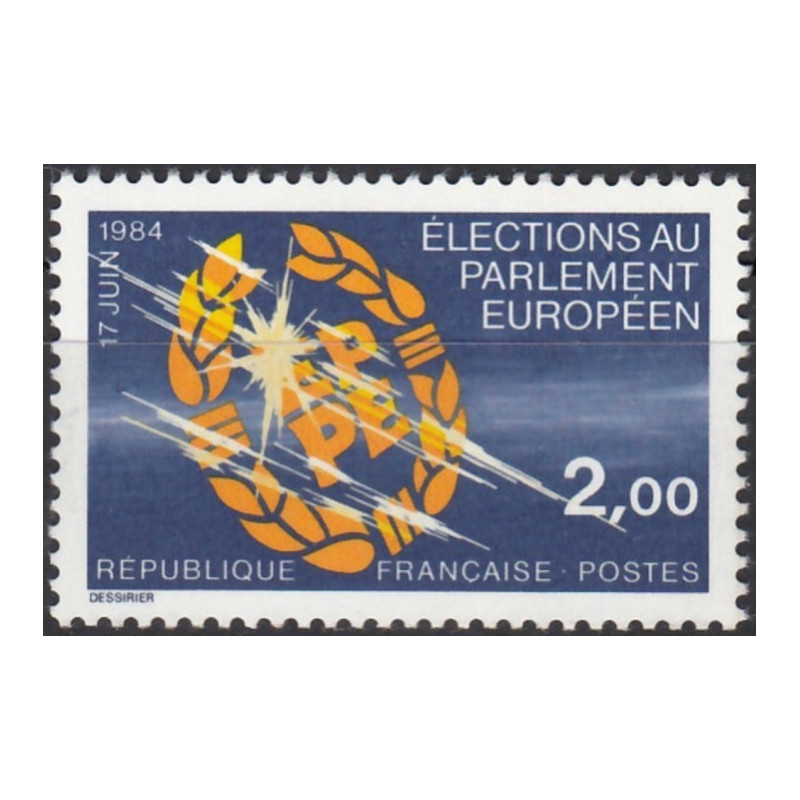 Prancūzijos pašto ženklai (1984). Europos Sąjungos parlamento rinkimai
