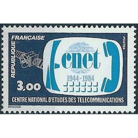 France stamps (1984) for sale. Communication technologies