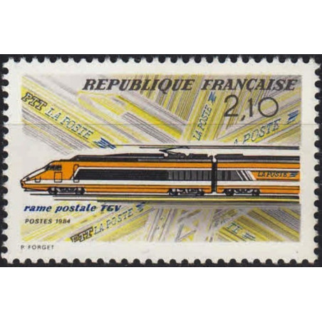 France stamps (1984) for sale. Post transport