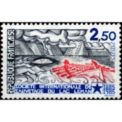 Prancūzijos pašto ženklai (1985). Ženevos ežero gelbėtojai