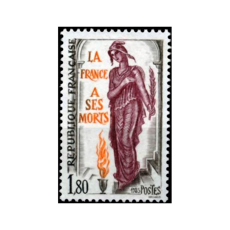 France stamps (1985) for sale. Commemoration of the Faithful Departed