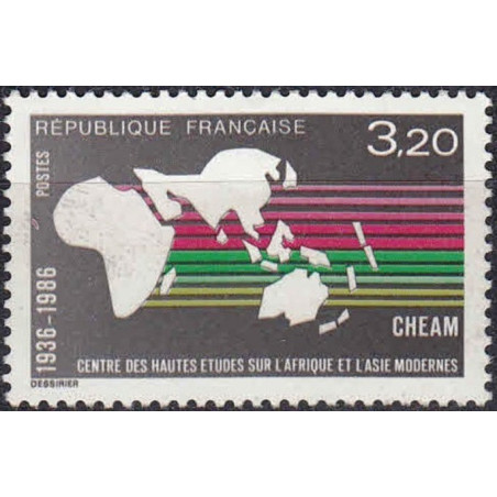 France stamps (1986) for sale. African and Asian studies