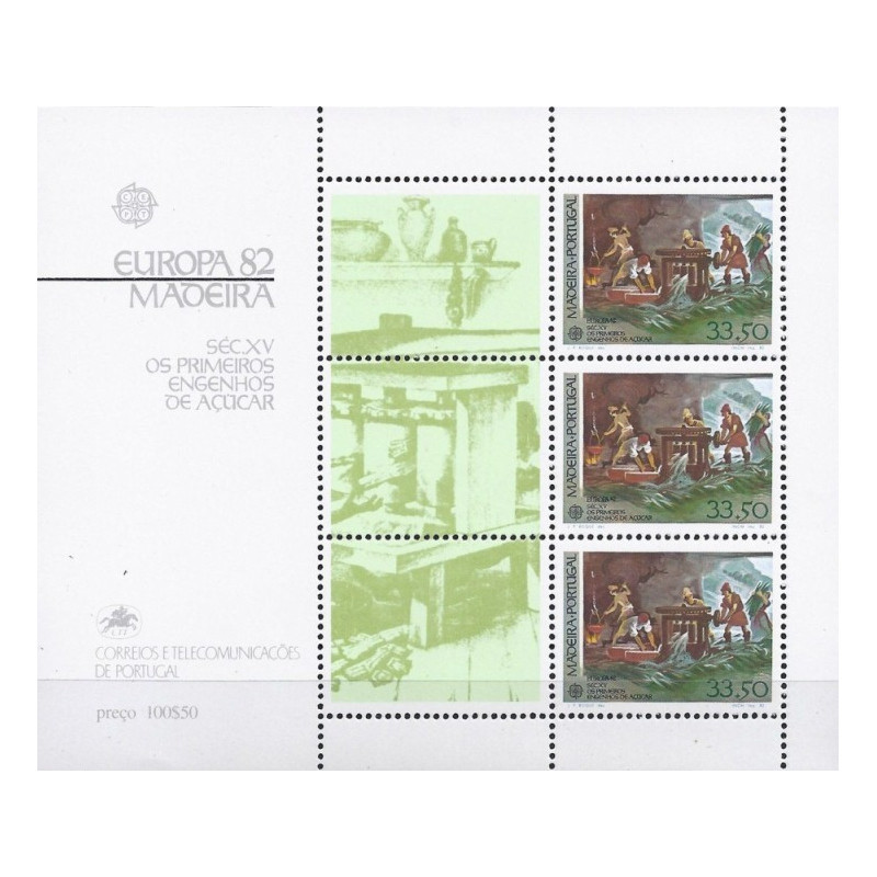 Madeira 1982. Istoriniai įvykiai: pirmasis cukraus malūnas