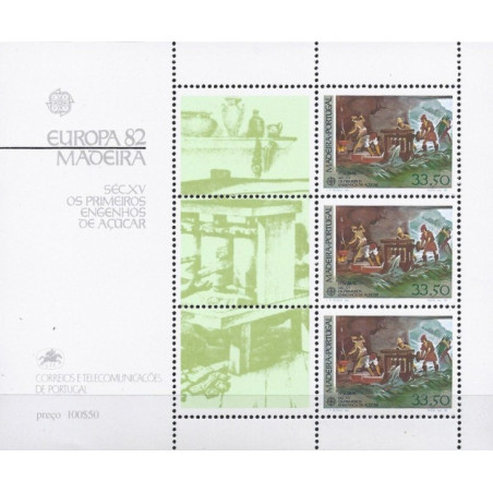 Madeira 1982. Istoriniai įvykiai: pirmasis cukraus malūnas