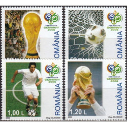 Rumunijos pašto ženklai (2006). FIFA Pasaulio taurė Vokietijoje
