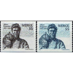 Švedijos pašto ženklai (1969). Albertas Engštromas (rašytojas)