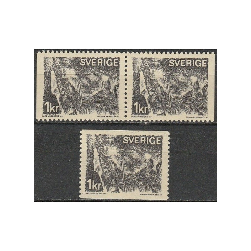 Sweden stamps (1970) for sale. People at work