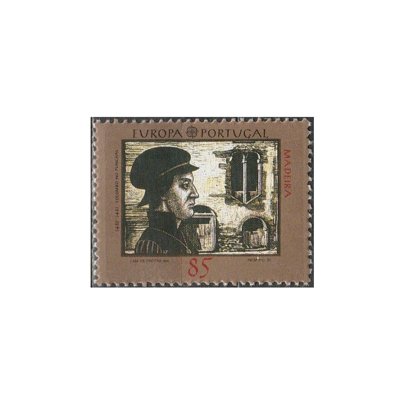 Madeiros pašto ženklai (1992). Amerikos atradimas