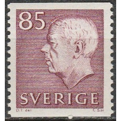 Švedijos pašto ženklai (1971). Karalius Gustavas VI
