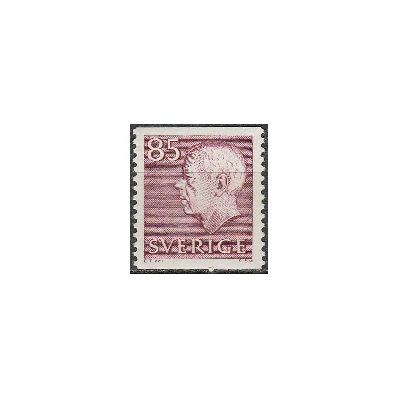 Švedijos pašto ženklai (1971). Karalius Gustavas VI