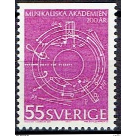 Sweden stamps (1971) for sale. Music Academy