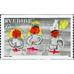 Švedijos pašto ženklai (1972). Kalėdos