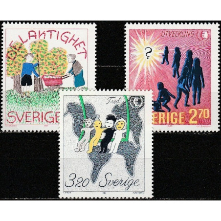 Švedijos pašto ženklai (1985). Tarptautiniai jaunimo metai