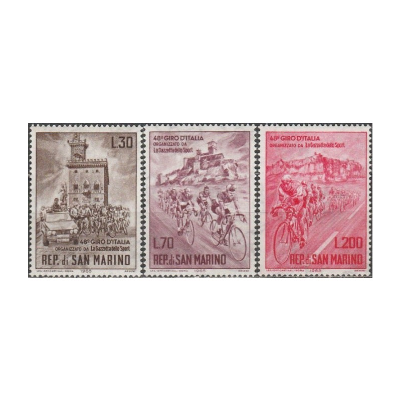 San Marinas 1965.  Dviračių plento lenktynės Giro d-Italia