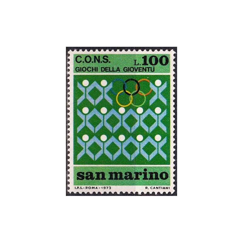 San Marino stamps (1973) for sale. Youth Sport Games