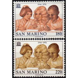 San Marino pašto ženklai (1976). UNESCO