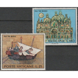 Vatikano pašto ženklai (1972). UNESCO akcija "Išsaugokime Veneciją"
