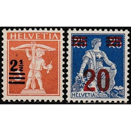 Šveicarija 1921 - Nacionaliniai simboliai