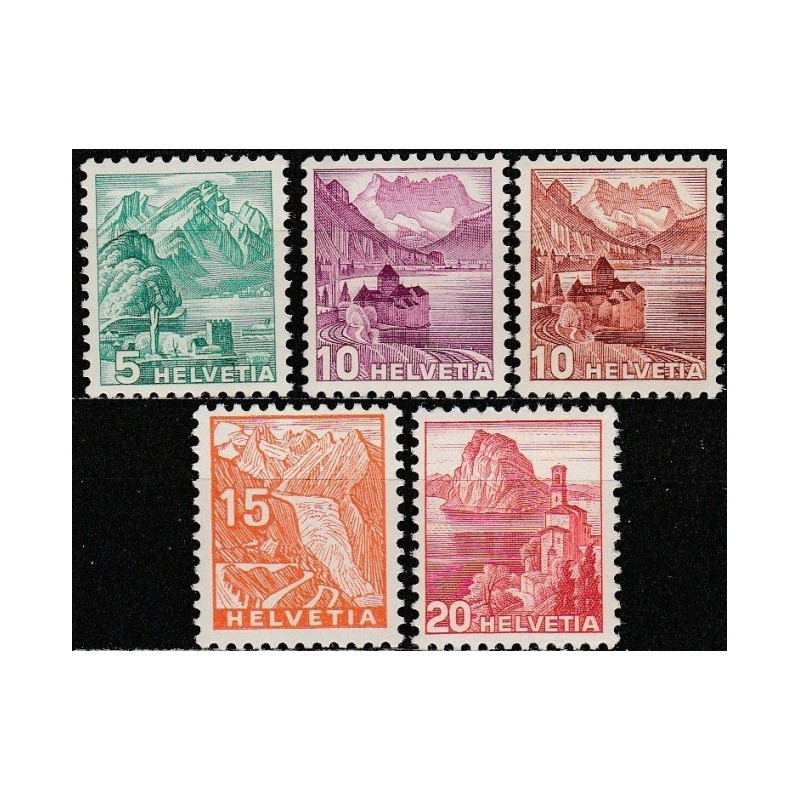 Šveicarija 1934-1939 - Kraštovaizdžiai