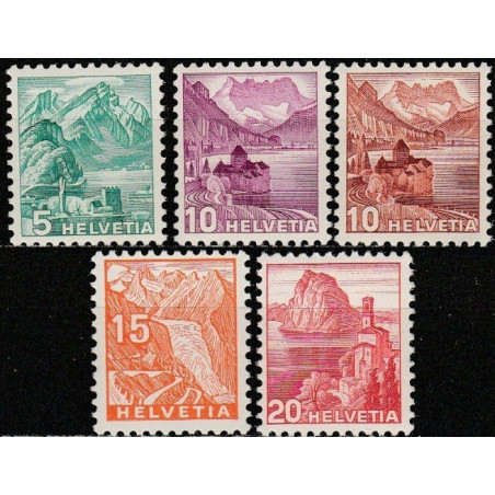 Šveicarija 1934-1939 - Kraštovaizdžiai
