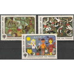 Rusijos pašto ženklai (1979). Tarptautiniai vaiko metai