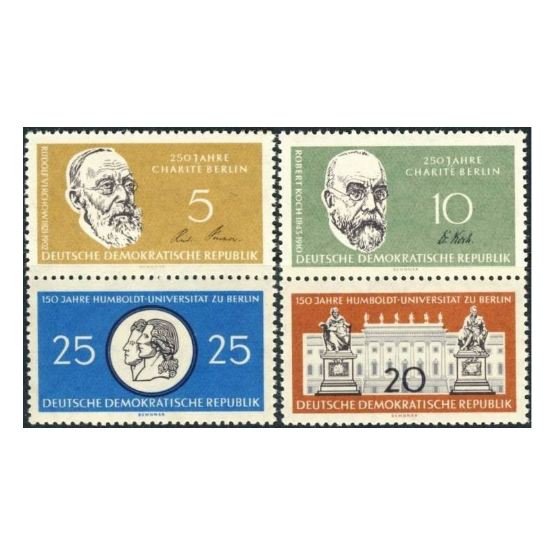 East Germany stamps (1960) for sale. Humboldt University