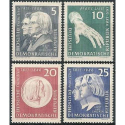 Rytų Vokietija 1961. Kompozitoriai (Lištas, Šopenas, Berliozas)