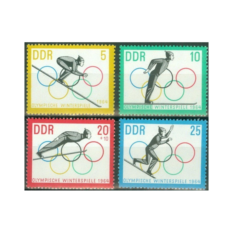 Rytų Vokietija 1963. Insbruko žiemos olimpinės žaidynės (1964)