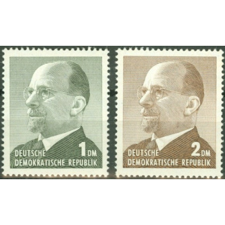 East Germany 1963. Walter Ulbricht (First Secretary of the Socialist Unity Party)