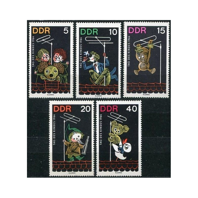 Rytų Vokietijos pašto ženklai (1964). Animaciniai filmai