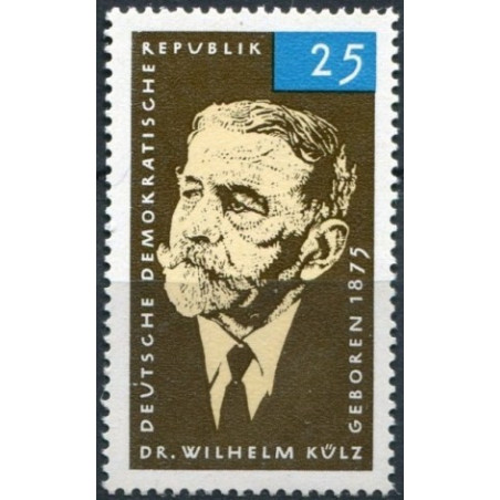 Rytų Vokietijos pašto ženklai (1965). Politikas