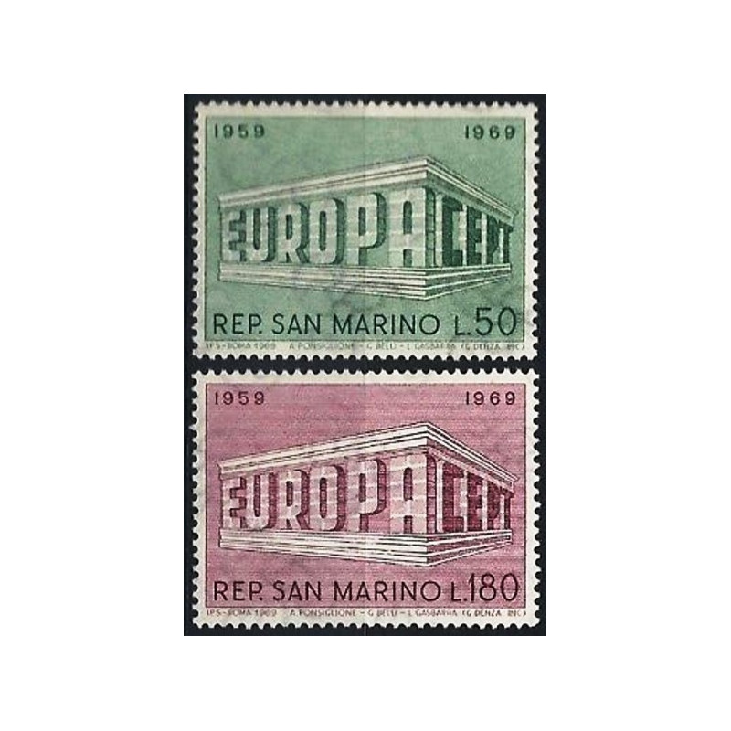 San Marino pašto ženklai (1969) - Fantastiškos Europa ženklų kainos‎