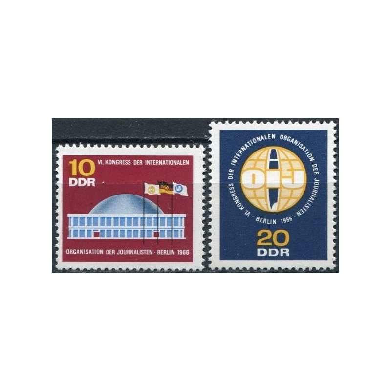 East Germany stamps (1966) for sale. Union of journalists