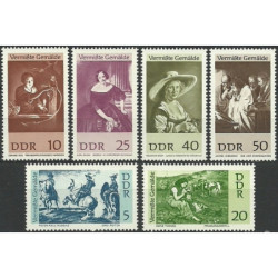 Rytų Vokietijos pašto ženklai (1967). Paveikslai