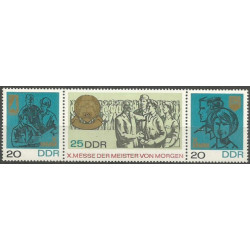 Rytų Vokietijos pašto ženklai (1967). Partijos apdovanojimai