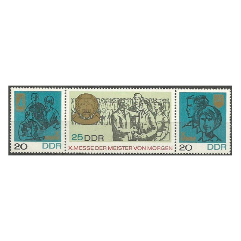 Rytų Vokietijos pašto ženklai (1967). Partijos apdovanojimai