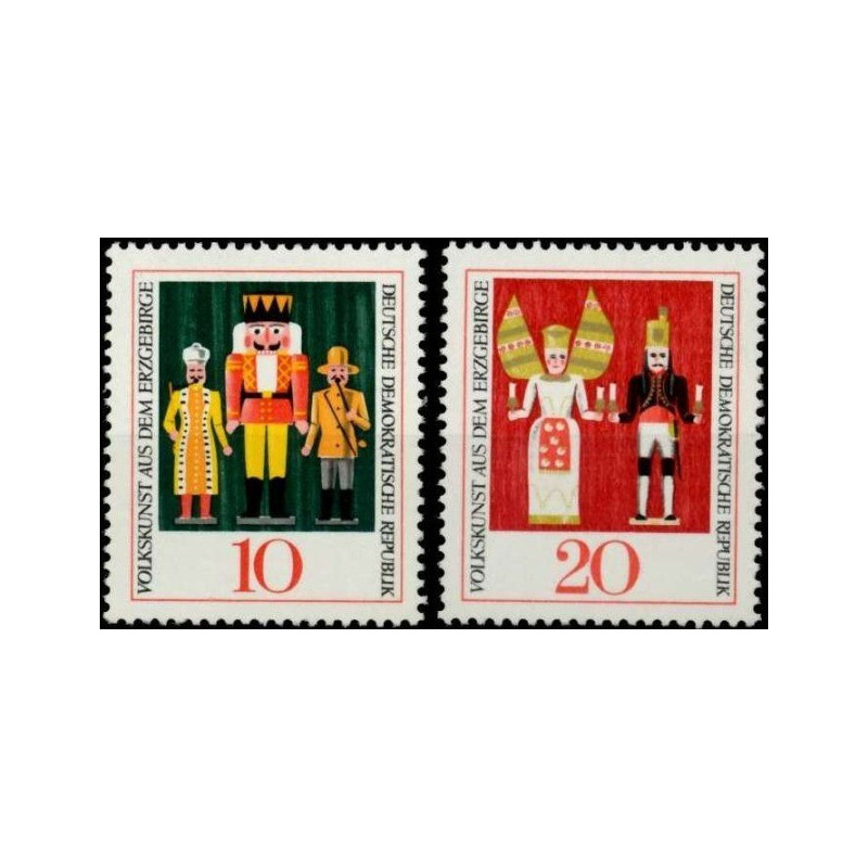 Rytų Vokietijos pašto ženklai (1967). Tradiciniai rankdarbiai