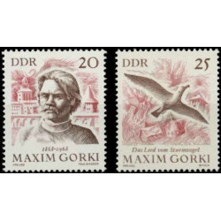 Rytų Vokietijos pašto ženklai (1968). Maksimas Gorkis