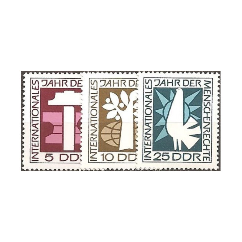 Rytų Vokietija 1968. Tarptautiniai žmogaus teisių metai