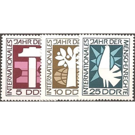 Rytų Vokietija 1968. Tarptautiniai žmogaus teisių metai