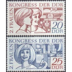 Rytų Vokietijos pašto ženklai (1969). Moterys